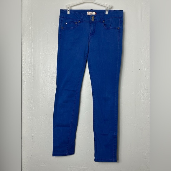 SO Denim - SO Vibrant Blue Skinny Jeans